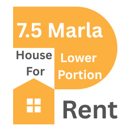 7.5 Marla Lower Portion House for Rent