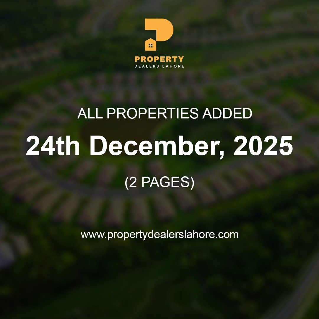 24 December 2025 All Added Properties
