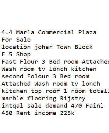 4.4 marla commercial 29-03-2026